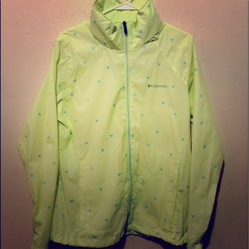 Columbia rain jacket
